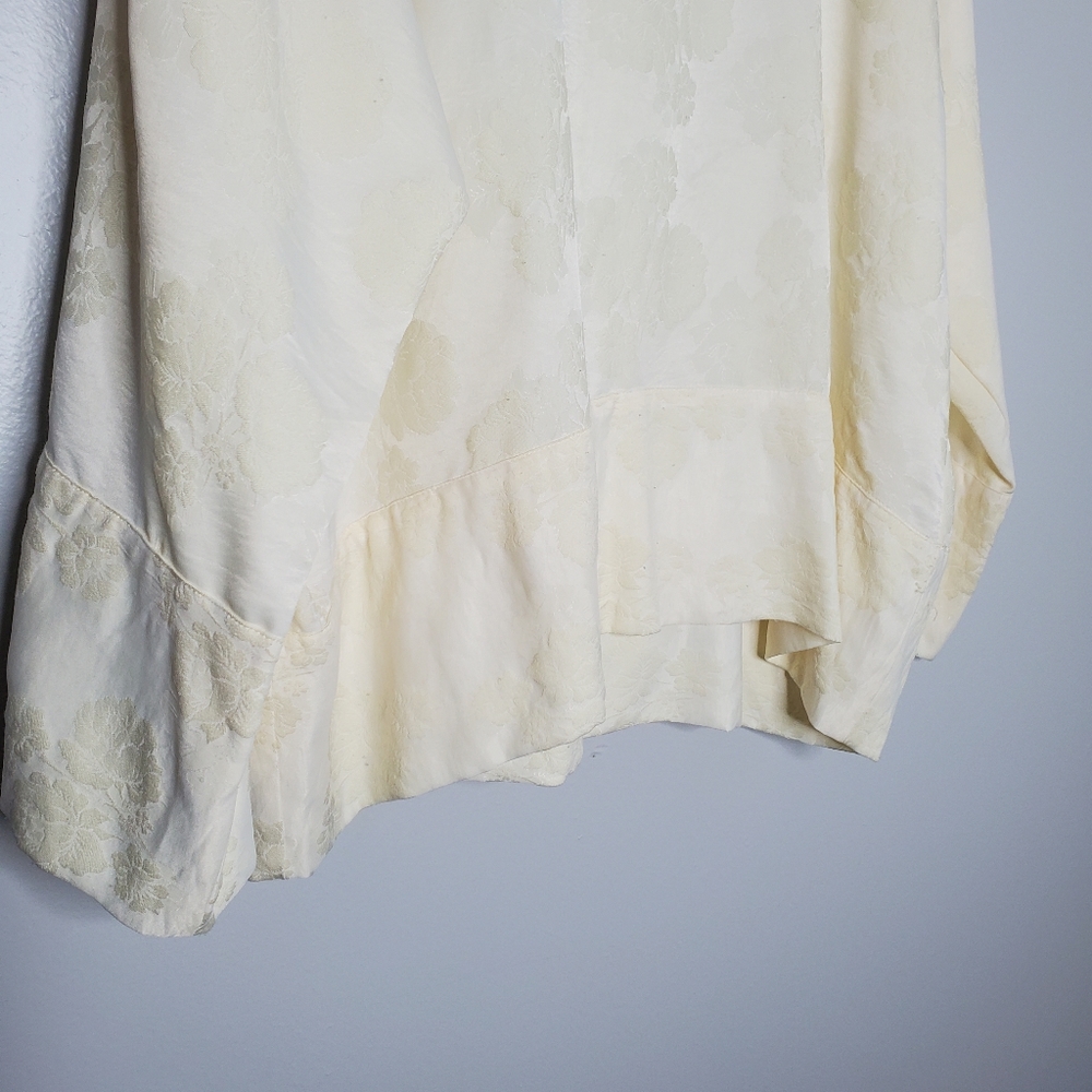 Zara Cream Jacquard Toggle Pullover Tunic Size XL.       (SML001) - Picture 5 of 12